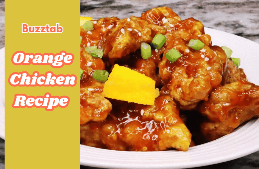 Orange Chicken Recipe