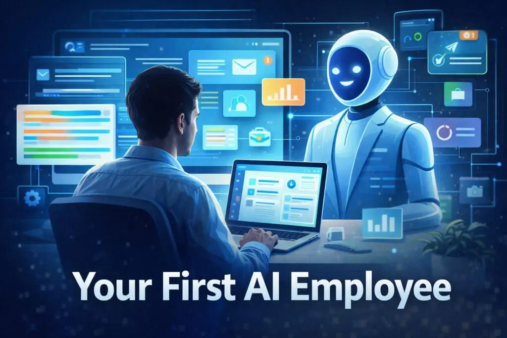 AI employee automation workflow using Zapier Central