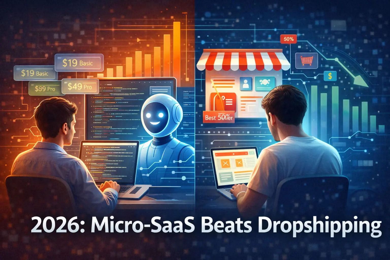 The 2026 Side Hustle Shift: Why “Micro-SaaS” is Replacing Standard Dropshipping