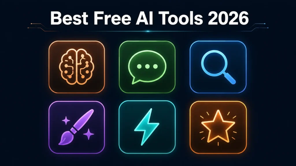 We tested the best free AI tools in 2026 so you don't have to. Top picks for writing, coding, image generation, and everyday productivity.